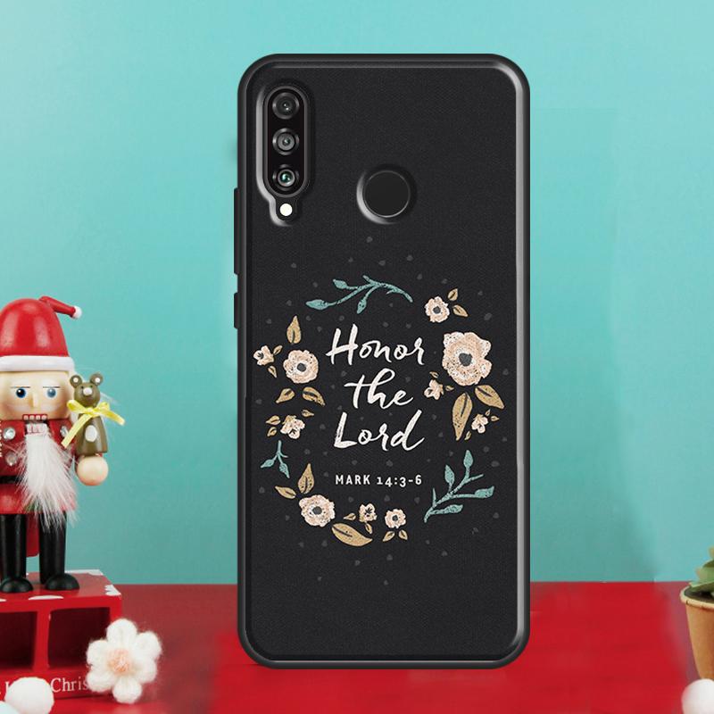 Bible Verse Quotes For Huawei Nova 10 9 SE 12i 12s 11i 8i Y90 Y60 Y70 Y72 Y73 Y61 Y91 P30 P40 Lite P60 Pro Case