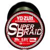 PE Line Super Braid 600YDS 30Lbs Dark Green YO-ZURI Color