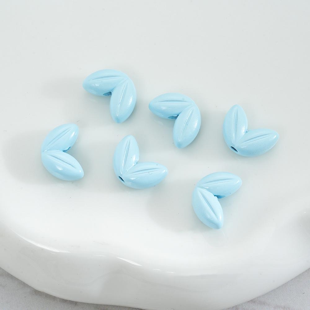 Alloy Color Bud Diy Accessories Handmade Jewelry Tulip Flower Bead Separator Beaded Necklace Mobile Phone Chain Material