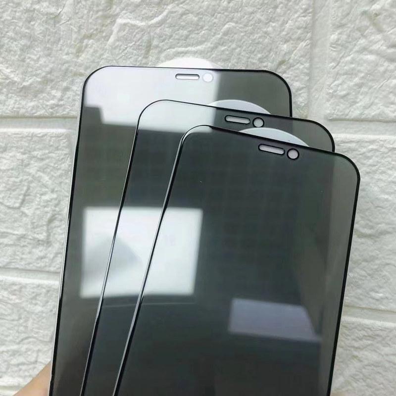 For iphone 13 Privacy Screen Protector Mobile Phone Anti spy Glare Glass Screen Protector for iphone 14 Pro Max 13 12 Xs Max