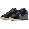 Nike LeBron 22 Anti-Slip Wear-Resistant Low-Top Basketball Shoes Unisex Black Gray Purple Sneakers FZ1095-001