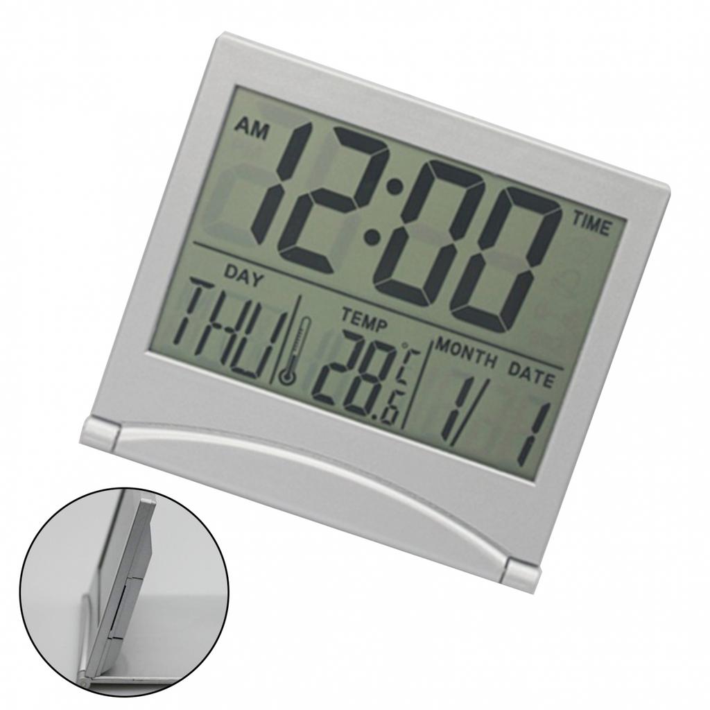 90 X 80 X 1mm Alarm Clock Cooking Day Digital Travel Clock For Studying