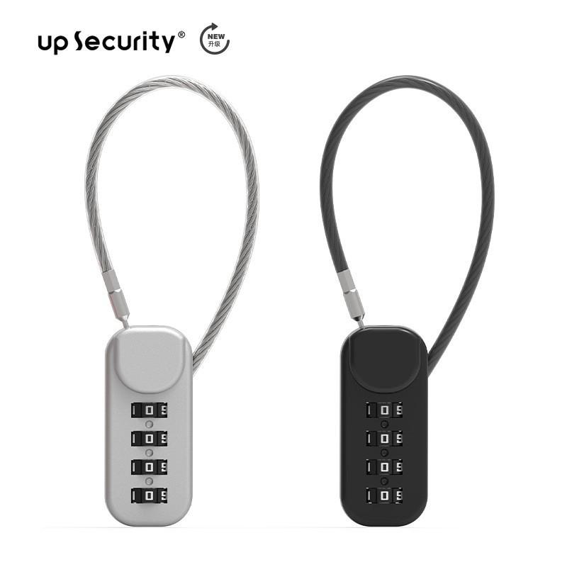 Mini Padlock with Steel Wire Combination for Pencil Case, Backpack, Trolley 13.5cm