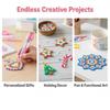 Diy Bean Making Pen Tool Point Grip Bean Making Pen Silk Smooth Bean Laying Diy Material Color Bean Making