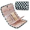 Jewelry Organizer Bag With Foldable Design For Travel And Gift Use