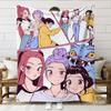 Blanket Print K - Pop Demon Hunters Flannel Blanket Latest Fashion Pop Girl Group
