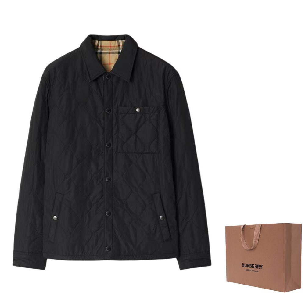 Burberry SS25 Puffer Jacket Regular Men's Black 81102701