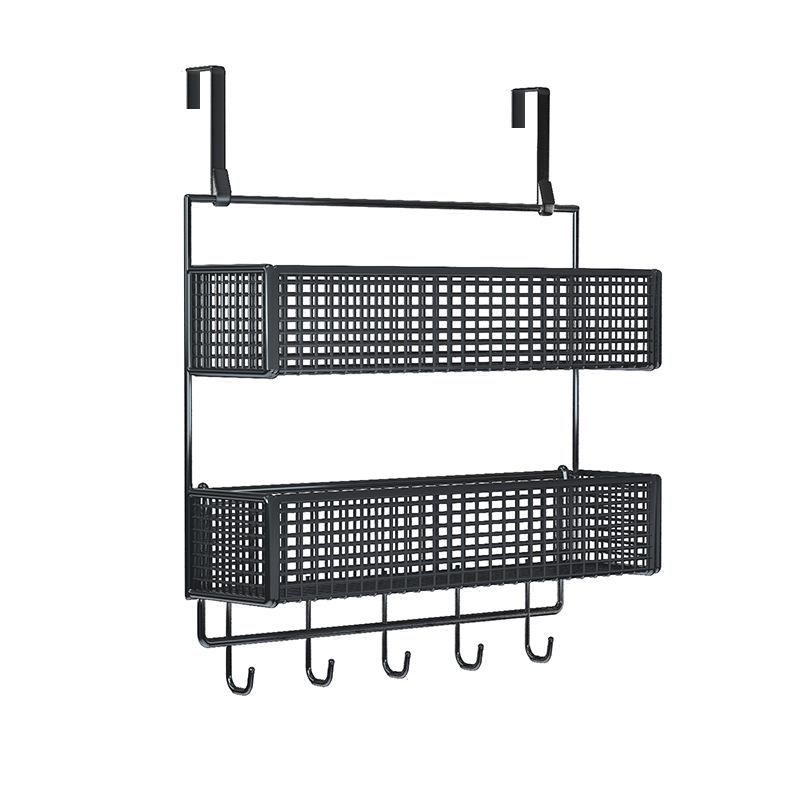 Wall-Mounted Entryway Storage Rack for Bedroom Doors