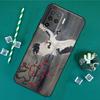 Red-crowned Crane Bird Phone Case For Oppo A18 A38 A58 A78 A98 A40 A60 A80 A91 A15 A17 A74 A94 A54 A57S A16 A76 A96