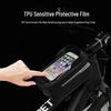 Waterproof Bicycle Top Tube Bag with Phone Touch Screen
