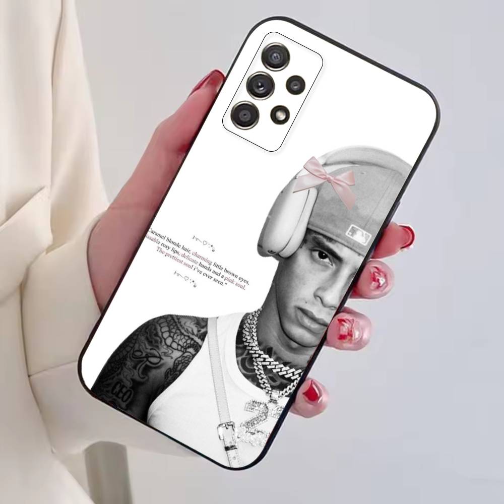 Rapper Central C-Cee Phone Case For Samsung S25,S24,S21,S22,S23,S30,Ultra,S20,Plus,Fe,Soft Silicone Black Cover