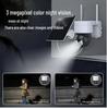 Tuya 3MP Solar-Powered Outdoor WiFi IP65 Waterproof PTZ Dome Camera