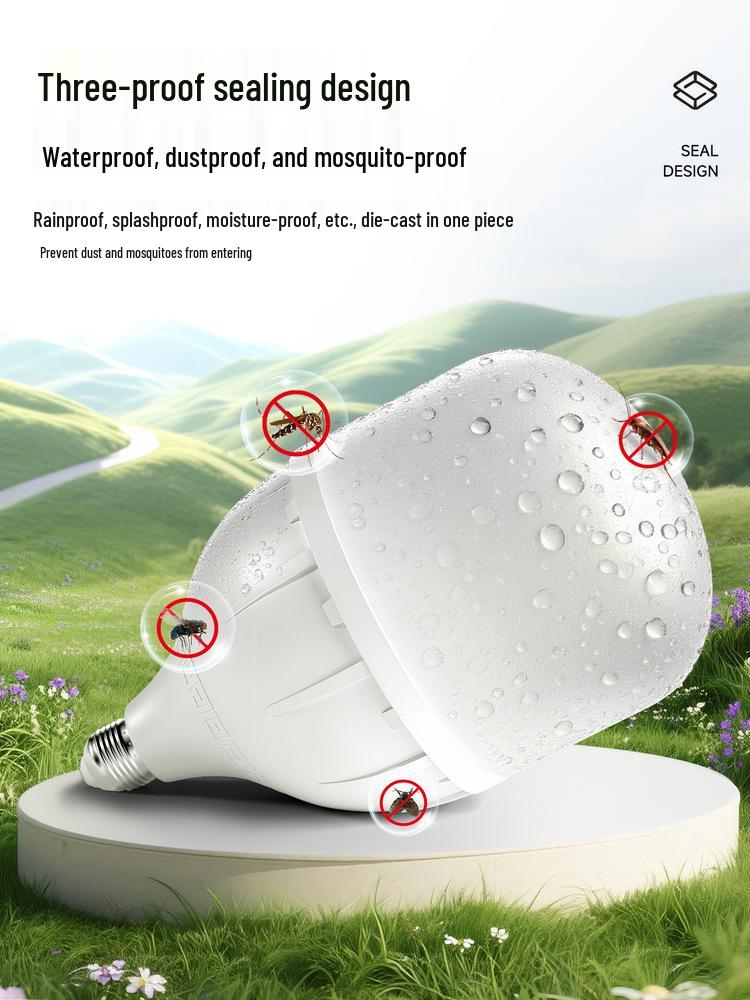 Full Spectrum LED Grow Light Bulb for Indoor Plants, E27 Base, Sunlight Imitation.