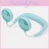 Portable Neck Fan Usb Rechargeable Mini Fan Lightweight Hands-free Design For Hot Days
