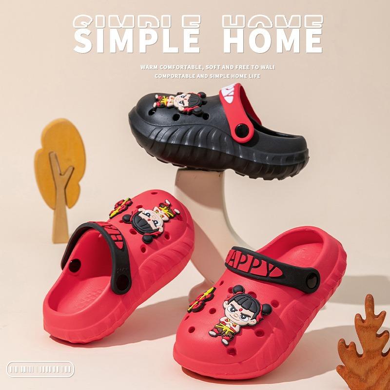 Kids' Clogs | Summer Indoor Anti-Slip Closed-Toe Sandals for Older Children