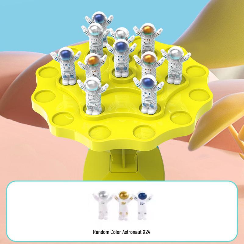 Balanced Tree Astronaut Kids’ Intelligence Jenga Game for Family Fun