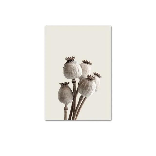 Bohemia Beach Flower Landscape Scandinavian Aesthetic Canvas Posters Prints Wall Art Picture For Living Room Decoration
