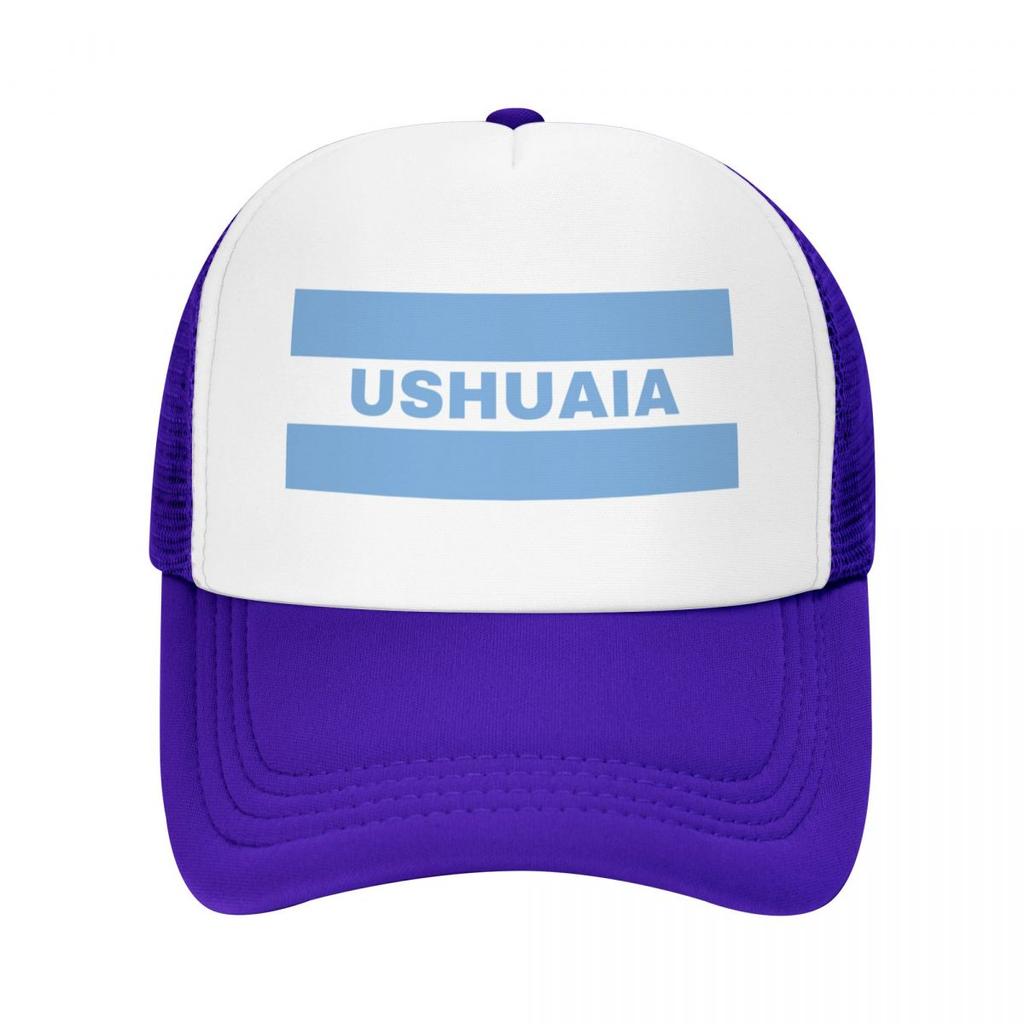 Ushuaia City In Argentina Flag Baseball Cap Streetwear Fishing Caps Fishing Hat Hat For Man Women'S