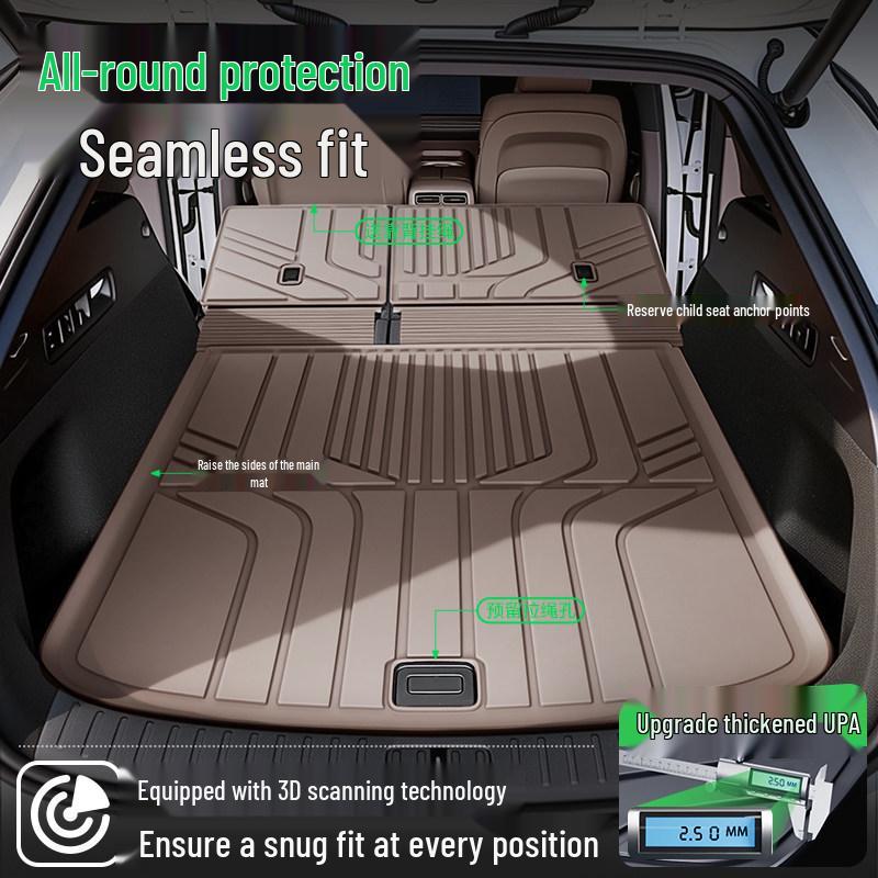 Ideal i6-L9 Series TPE Trunk Mat for Front & Rear - Custom Fit 26 New Model