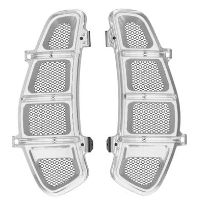 Cubierta de Radiador Rejilla Deflector Protector Resistente al Calor Apto para VESPA GTS 250 300 2013‑2020