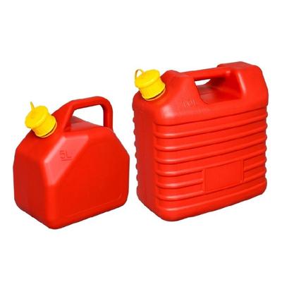 5/10Litre JerryCan Water Storage Petrols Diesels Fuel Container Spout Camping