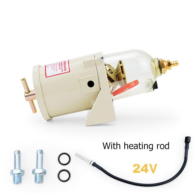 500FG 500FH Kraftstofffilter Bootsmotor Kraftstoff Dieselkraftstofffilter Öl/Wasserabscheider Boot LKW 90GPH Für Auto Boot