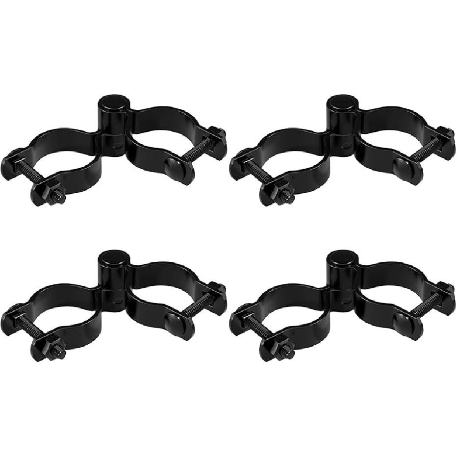 Chain Link Fence Gate Hinge Kit, VIVIDA 1-5/8" Gate Hinge Include Female Gate Hinge(2 PCS), Male Gate Hinge(2 PCS), Chain Link Fence Gate Hinge,