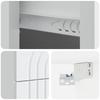 Wall Mounted Nightstand 2 pcs White 33 x 34.5 x 40 cm