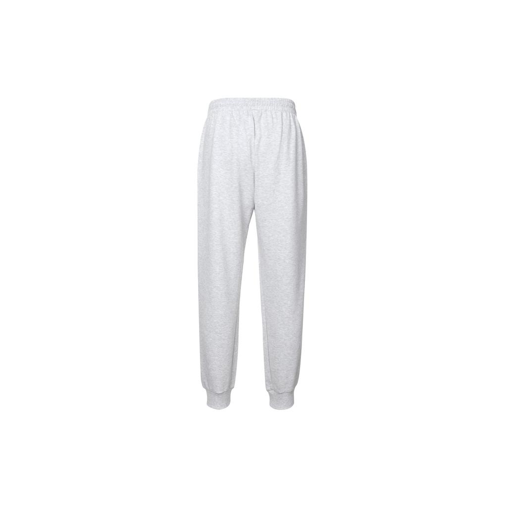 Anta Knitted Sweatpants Men's Gray Heather Gray 952337305-1