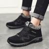 Herren- und Damen-Winterstiefel, Baumwolle, warm, bequem, Schneestiefel, rutschfeste Stiefeletten, Outdoor-Wanderstiefel