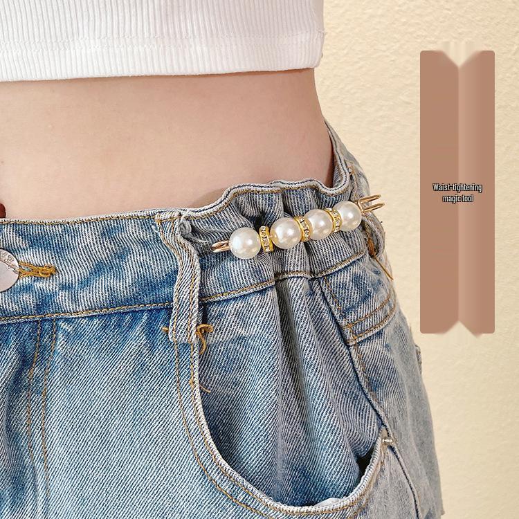 Pants Waist Tightening Pin: High-End Adjustable Anti-Exposure Buckle