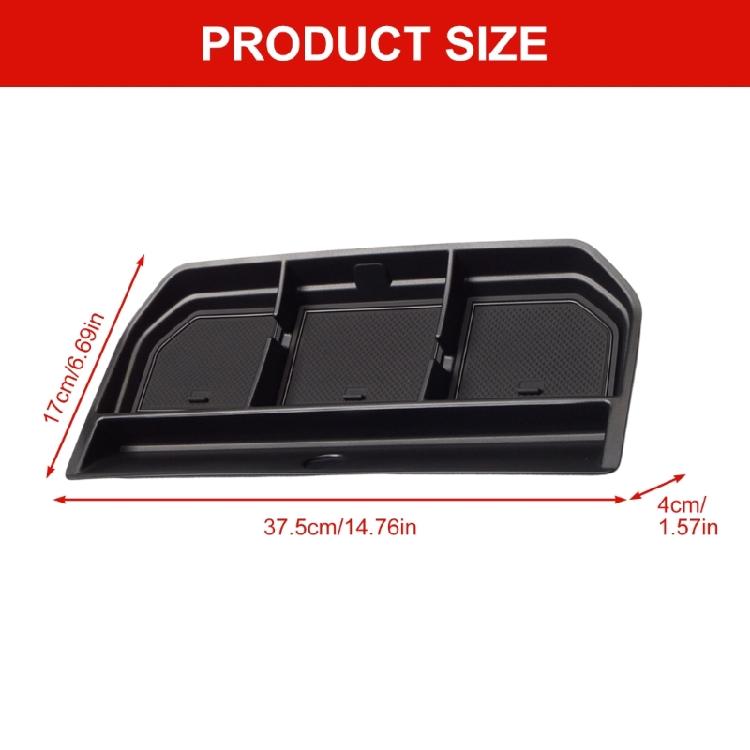Car Console Tray Storage Box Cup Holder Dashboard Tray for F150 2021-2023 Interior Accessories Organizer