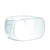 1/2pcs Folding Laundry Basket Organizer Mesh Laundry Hamper with Side Pocket Cloth Hamper for Washing Storage Dorm Travel
