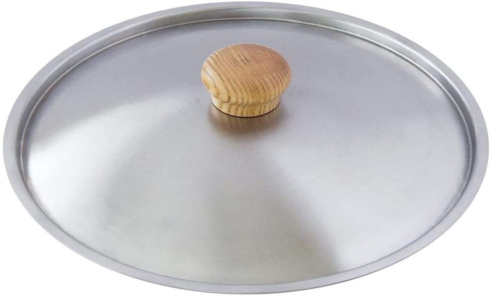 

Urushiyama Metal Industry Frying Pan Made of Stainless Stylish Wood Knob that Can Also Be Used on Iron Frying Made in Frying Pan Stainless Steel