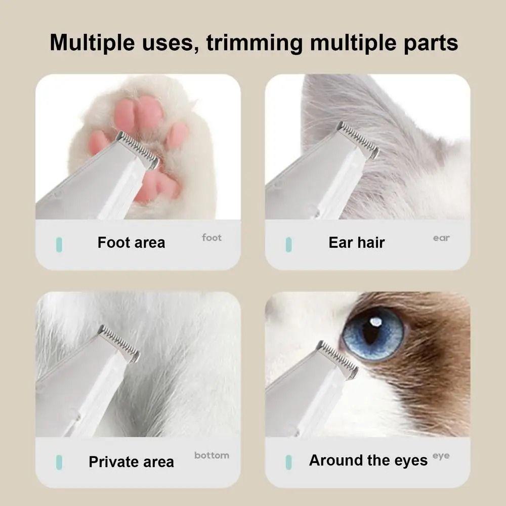 Z Trymerem do Pielęgnacji Psów z Odkurzaczem Niskoszumowy Elektryczny Golarka do Strzyżenia Włosów Kotów Akcesoria do Pielęgnacji Zwierząt