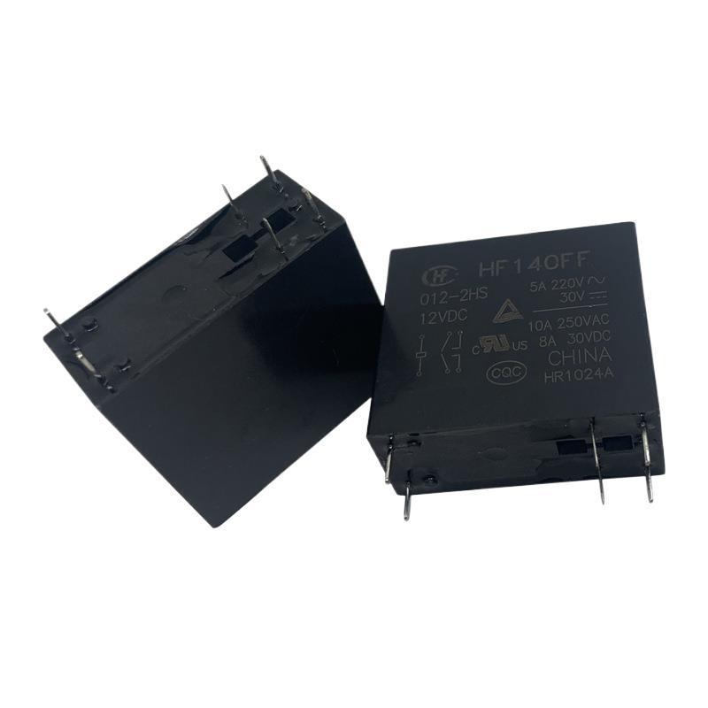 Hongfa Power Relay HF14FF-012-1HS, 4-Pin 10A, Normally Open, G2R-1A-12VDC Replacement.