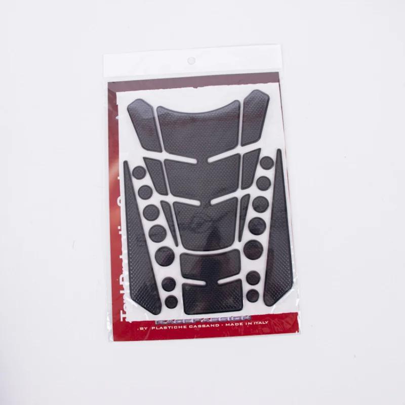 Moto Fish Bone Sticker Motorcycle Gas Fuel Tank Protector Pad Cover Decal Carbon Fiber Pad Tankpad Fashion Decoration Stickers