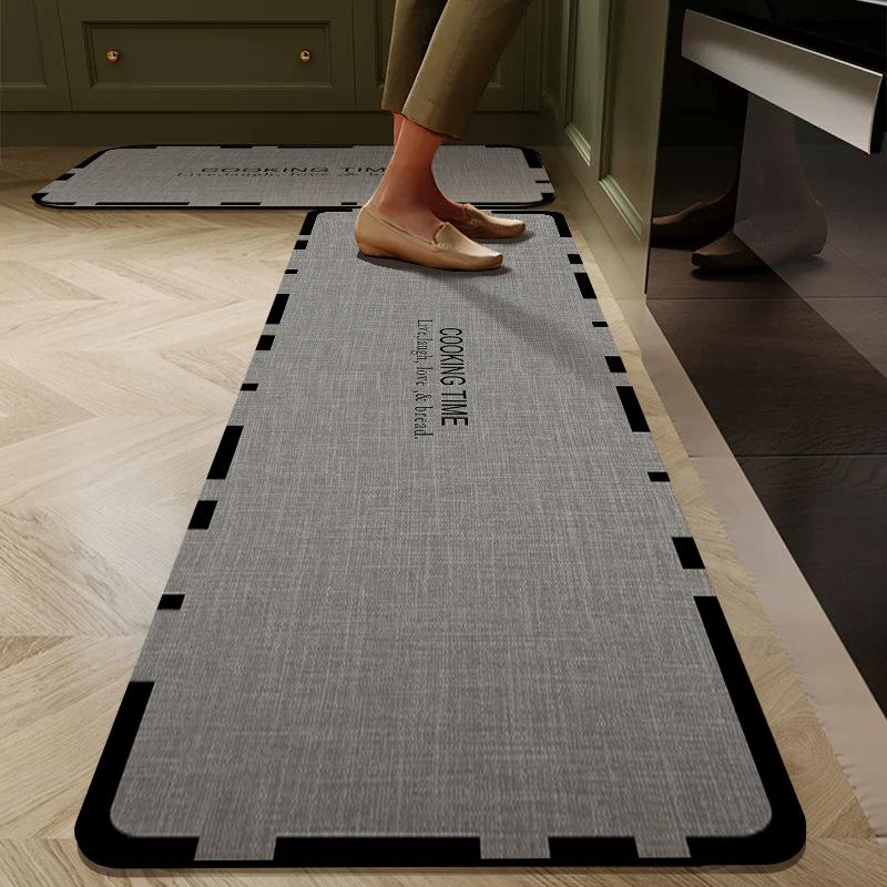 American Kitchen Special Mat Absorbent Oil Absorbent Diatom Mud Absorbent Mat Bathroom Foot Mat Can Be Wiped Clean Non-slip Carpet
