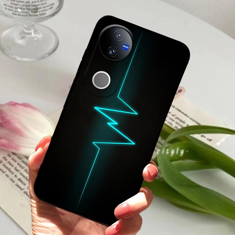 Für Vivo V50 Weiche Hülle V 50 5G Silikon TPU Handyhülle Hüllen Für VIVO V50 V2427 Schutz Stoßfänger Fundas Capas Luxus Cartoon
