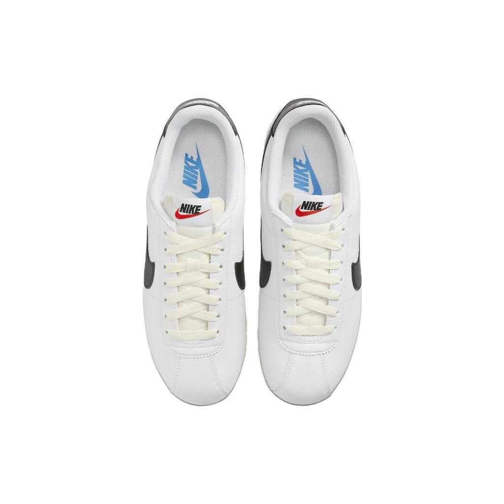 Nike Cortez White Black Blue Women Sneakers Light-Photo-Blue Sail DN1791-100