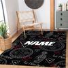Warner (39) Customize your name rug, office chair cushion, home bedroom living room gift.