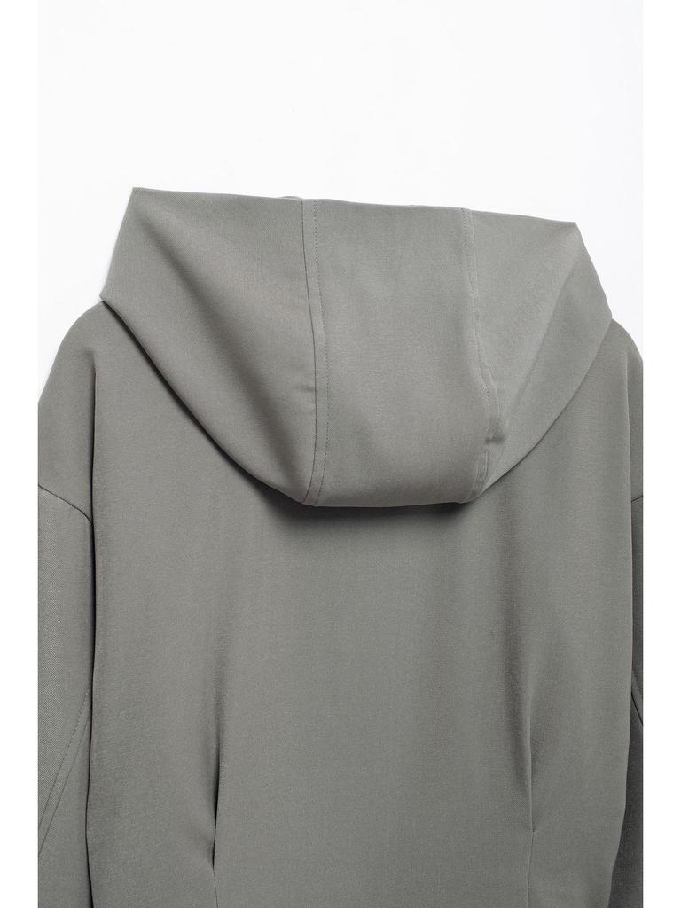 Autumn 2025 European & American Style Women's Casual Hooded Short Jacket