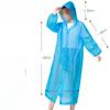 Icke-engångsregnrock Bärbar Vattentät Helkroppsregnrock för Vuxna Resor