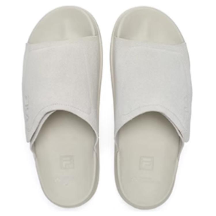 New FILA CARPET Slip Resistant Abrasion Resistant Slide Slippers Men's Gray F12M421501FOM