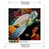 New Arrival 5D DIY Full Circle Diamond Painting "Turtle" Embroidery Cross Stitch Home Decor Gift