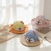 2026 New Kids Cartoon Bucket Hat 52-54cm 4-8 Years Sun Visor for Girls Summer Outdoor Travel Face Small Sunscreen Boys Caps