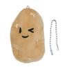 Cute Stuffed Potato Badge Pin Cartoon Potatoes Brooch Pendant Bag Charm Plush Key Chain Decorations Badge Accessory