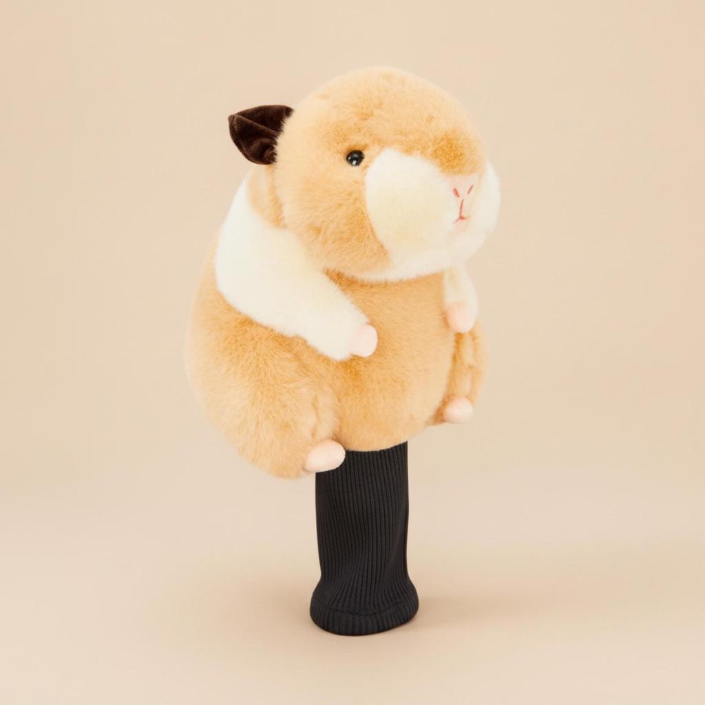 Soft Golf Club Cover with Knit Sleeve Snug Animal Headcover Stretchable