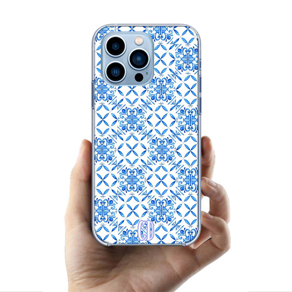 Blue white Porcelain Pattern Cases Phone Case For Iphone 17E 16E 17 Air 16 Pro Max 15 Pro 14 Plus 11 13 12 Mini Cover Cases Comp