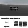 For Geely EX5 Galaxy E5 2024 2025 2026 Car Front Emblem Anti Scratch Decorative sticker Crystal Clear Anti Scratch Coating